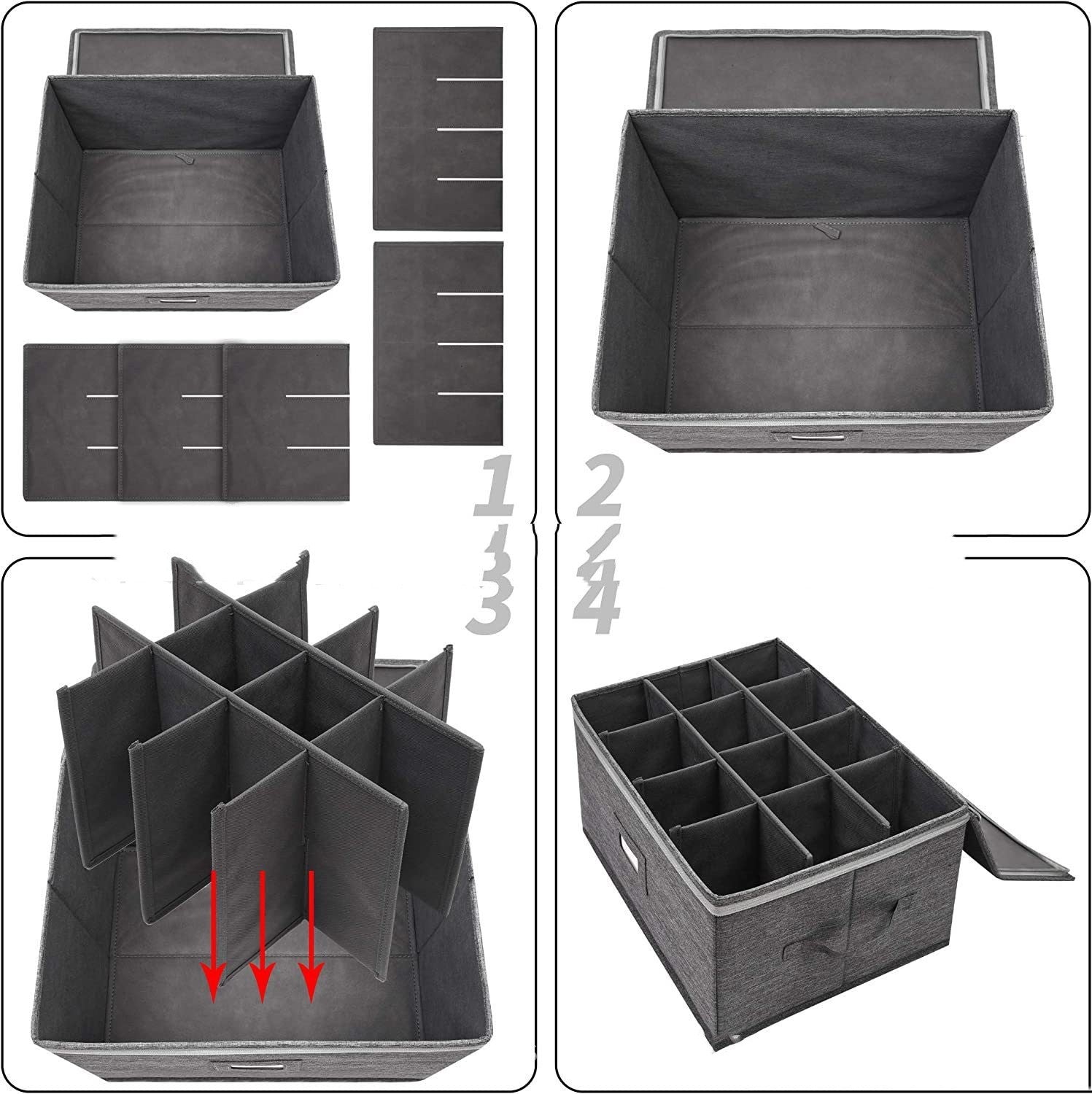 Crystal storage container