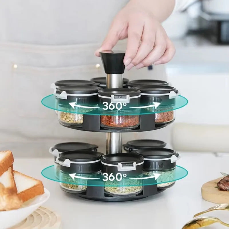 prefilled spice rack

