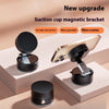 Foldable Magnetic Vacuum Car Phone Holder Foldable Suction Cup With Suction Cup Hands