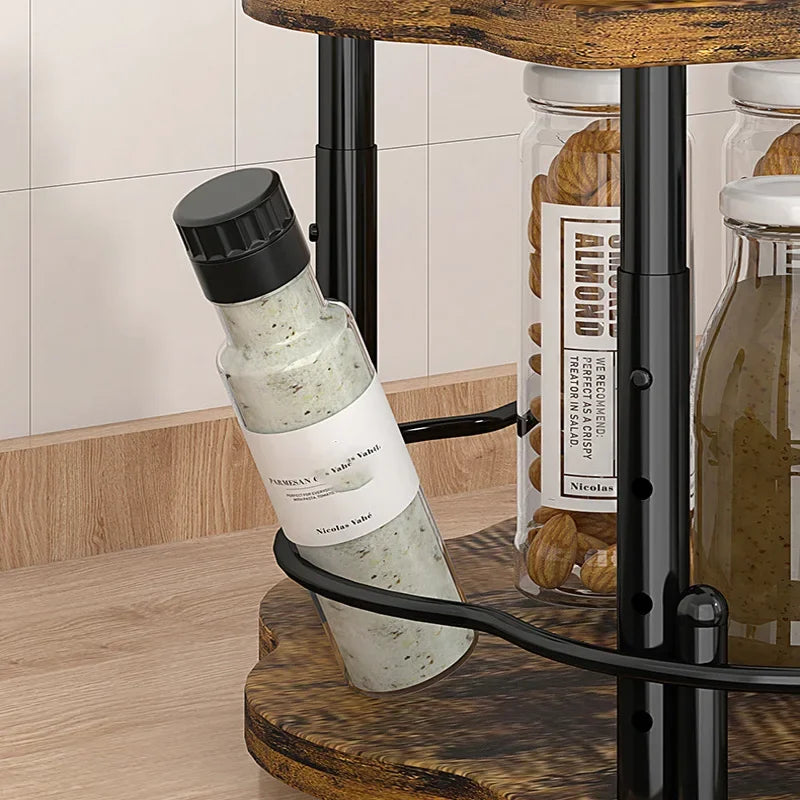 Bamboo spice holder