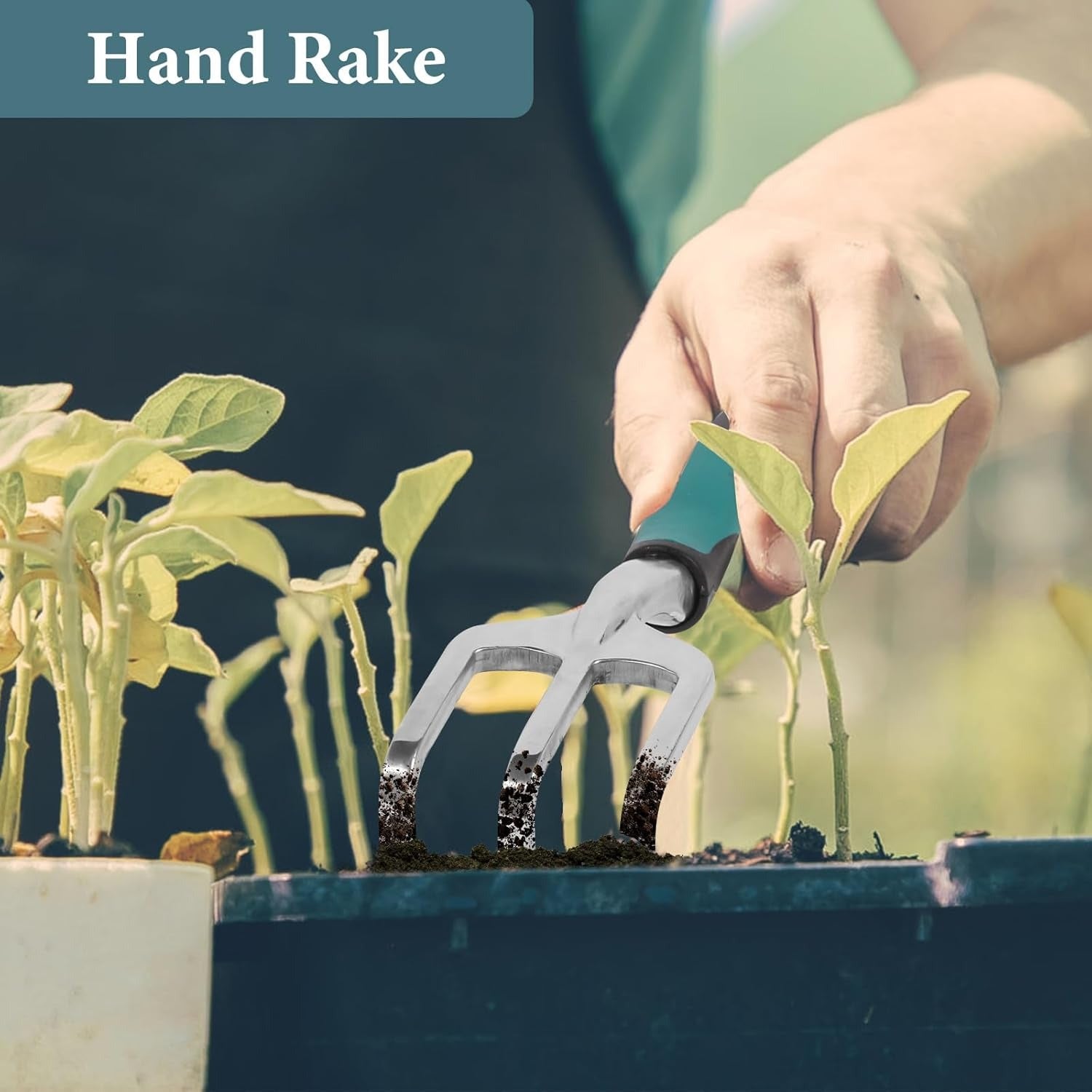 gardening tools with bag