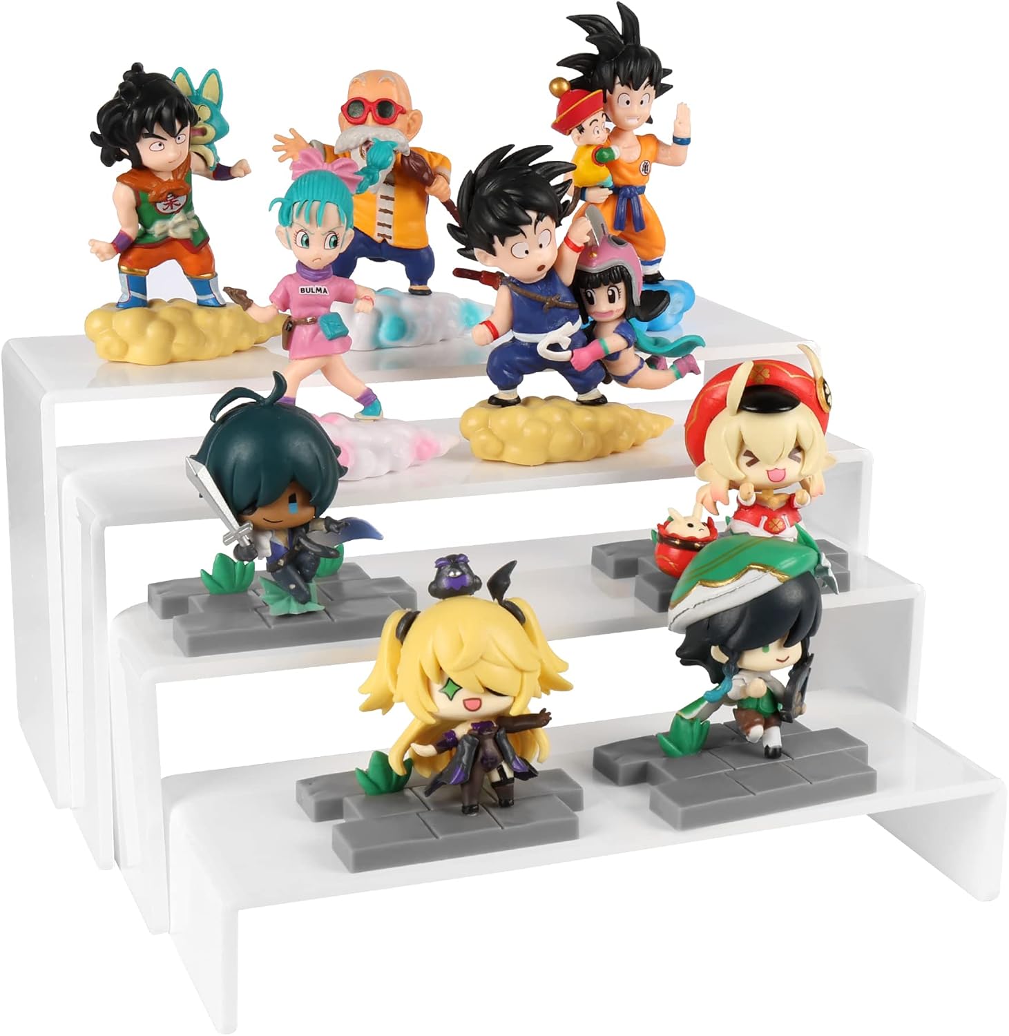 clear riser stand for perfume

