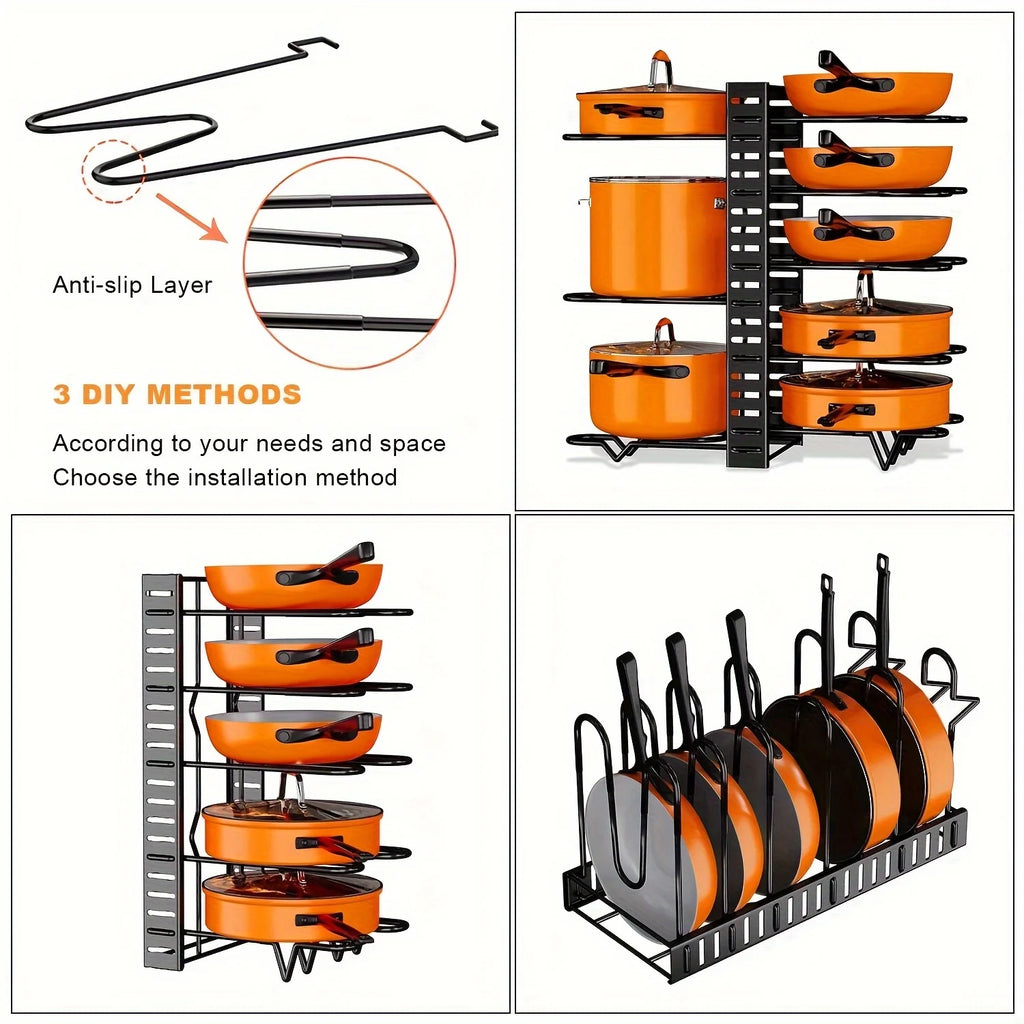 pan lid storage organizer