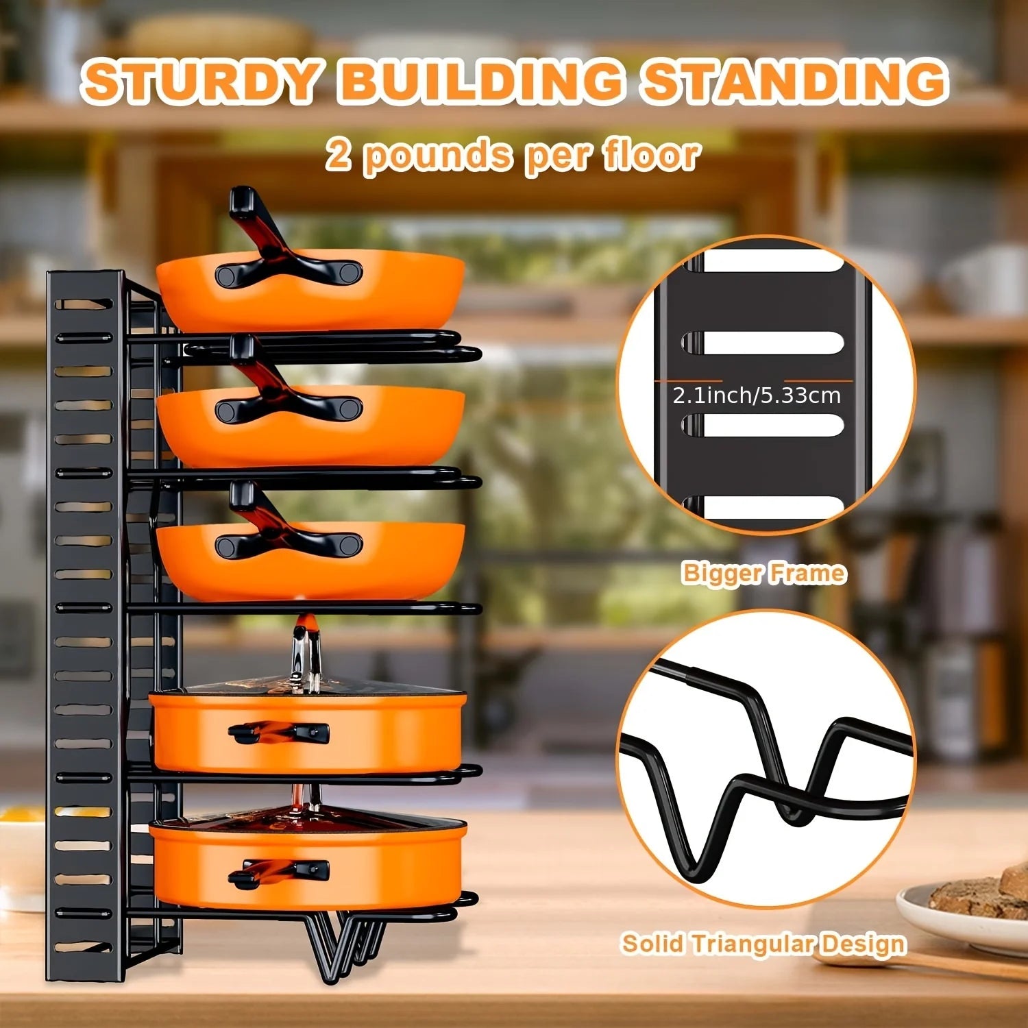 space-saving kitchen organizer