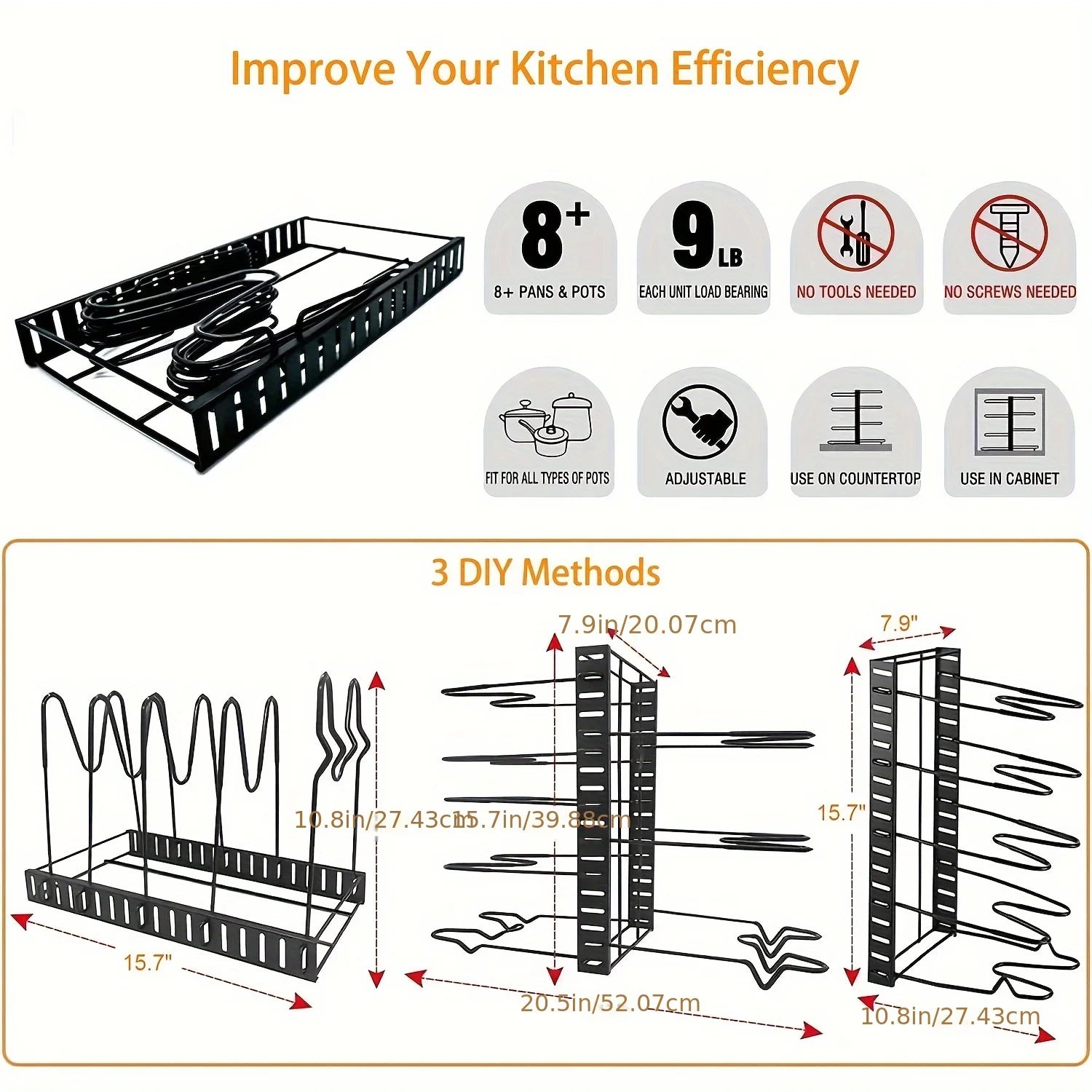 Rack organizer