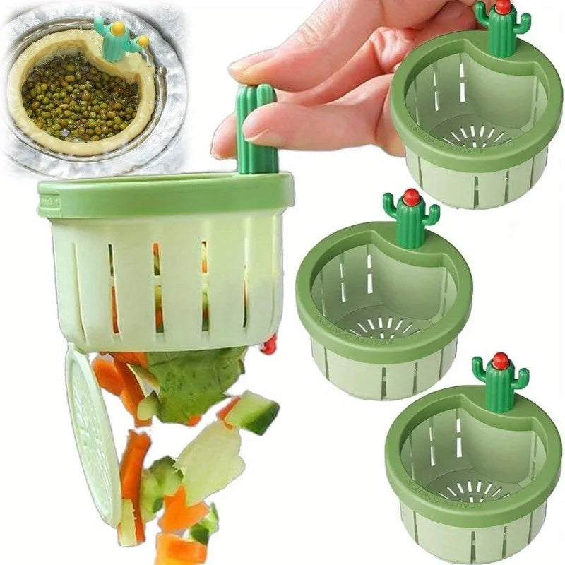 Anti-block kitchen sink filter