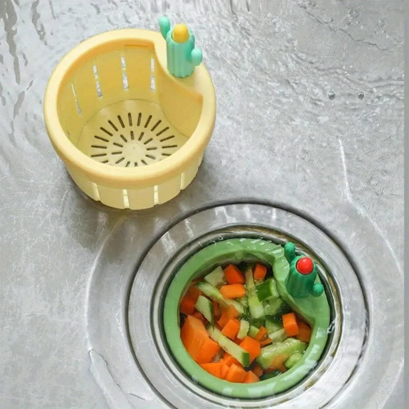 Kitchen sink mesh strainer