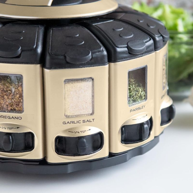 Kitchen spice rack set

