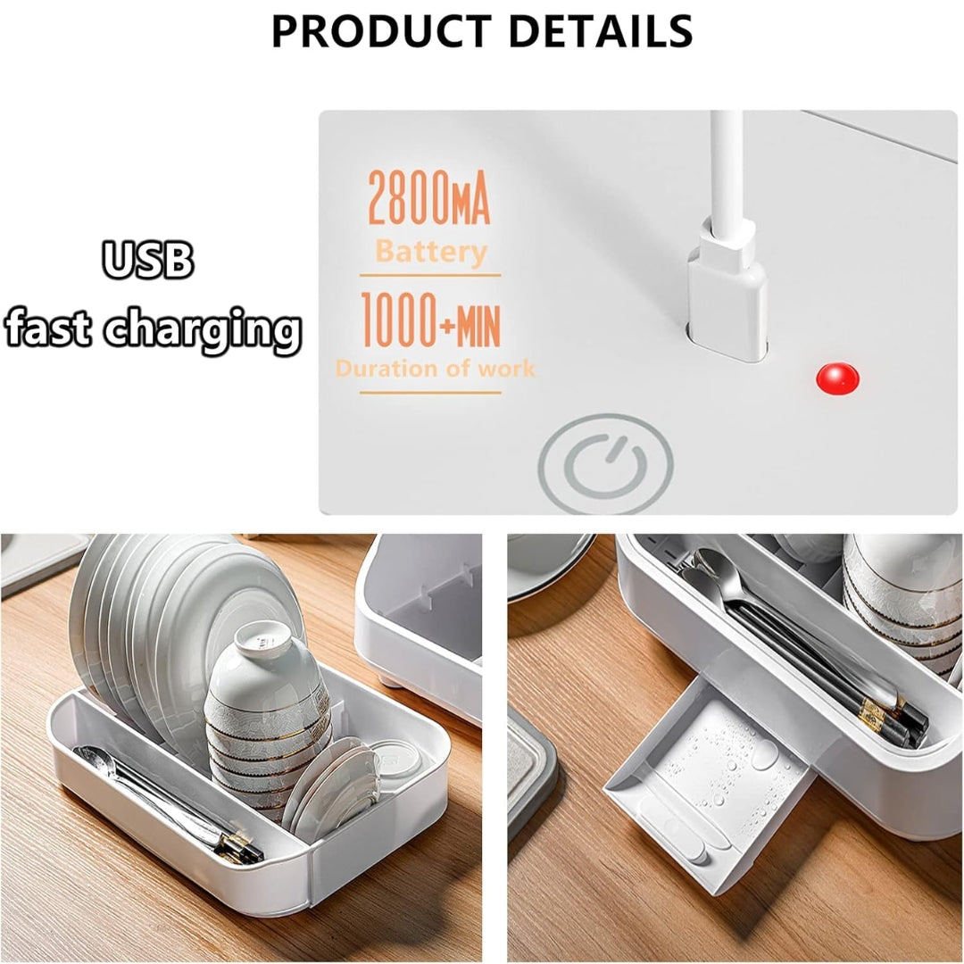 

Multi-function kitchen disinfection box for plates and cups