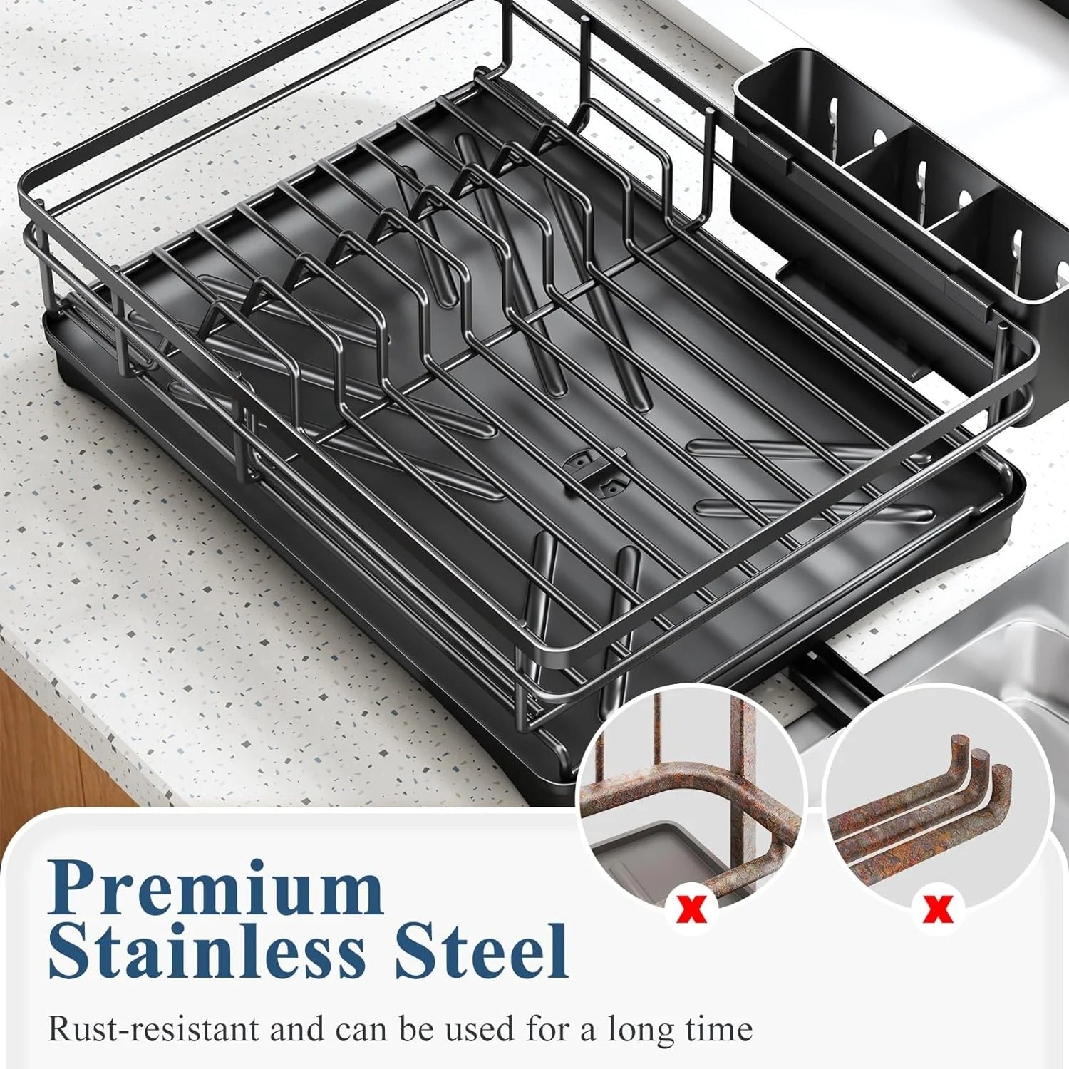 stainless steel dish rack