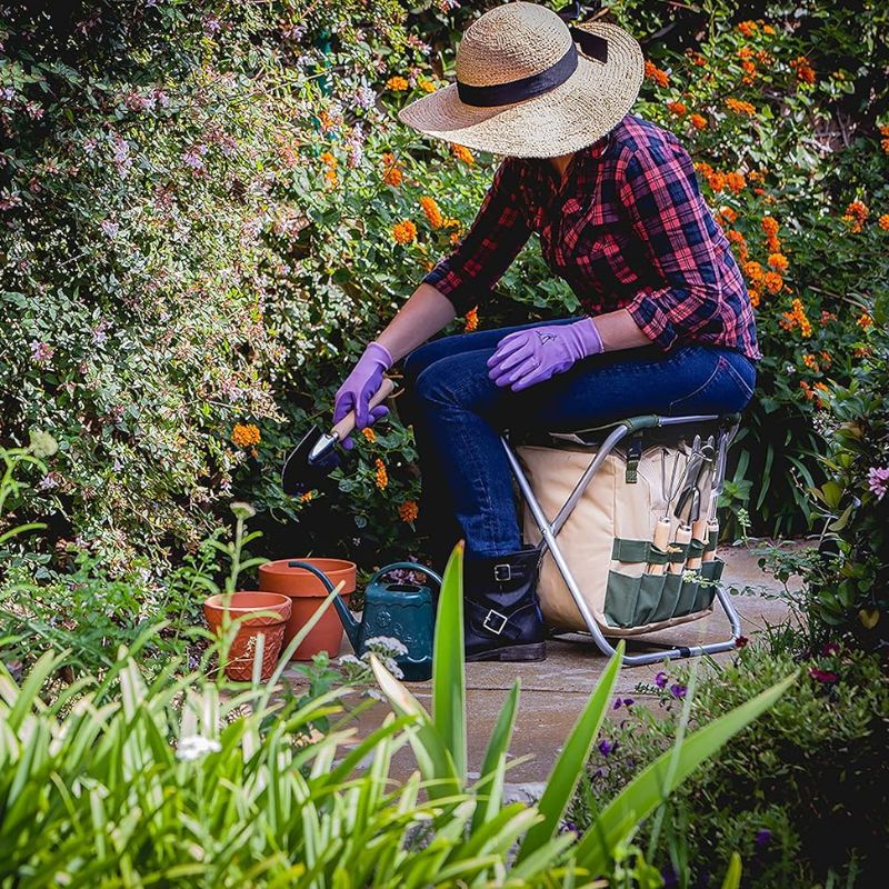Stainless Steel Garden Hand Tiller