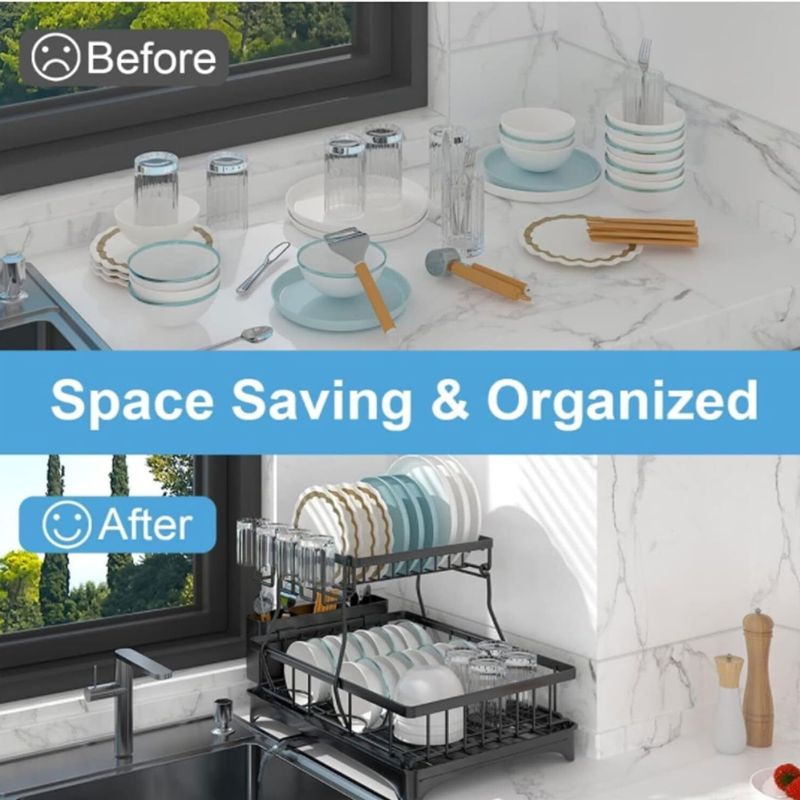 rust-resistant dish rack