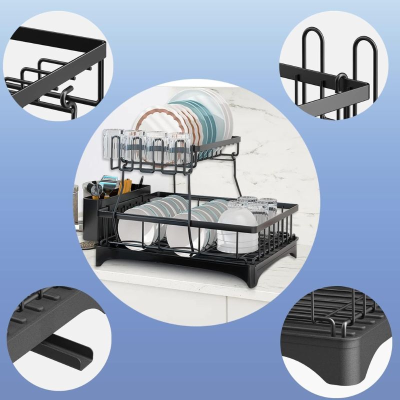 dish drying rack for small kitchen