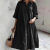 Cross Border Dress Loose Three-button Pocket Jumpsuit