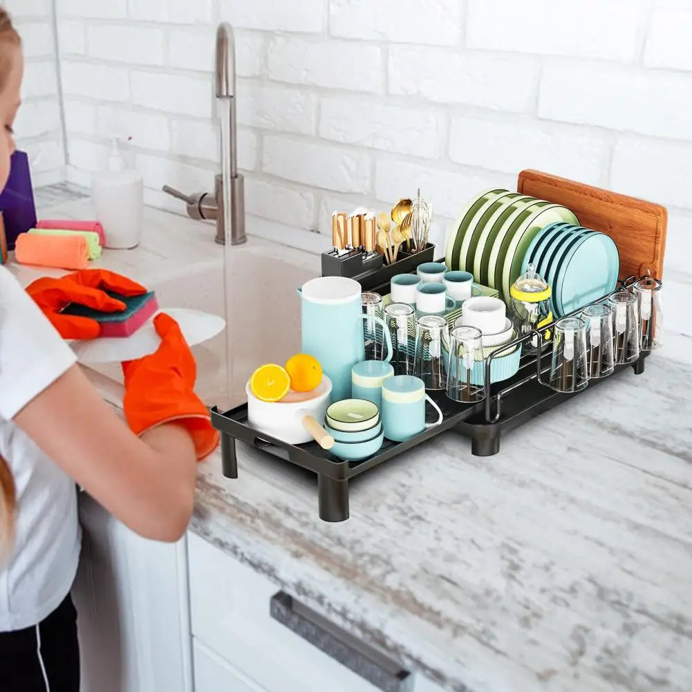 Carbon steel dish rack