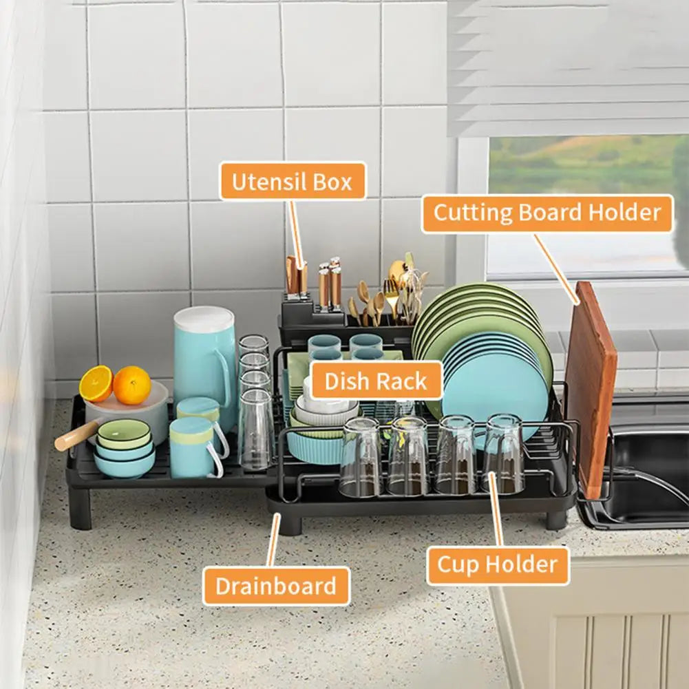kitchen dish drying rack