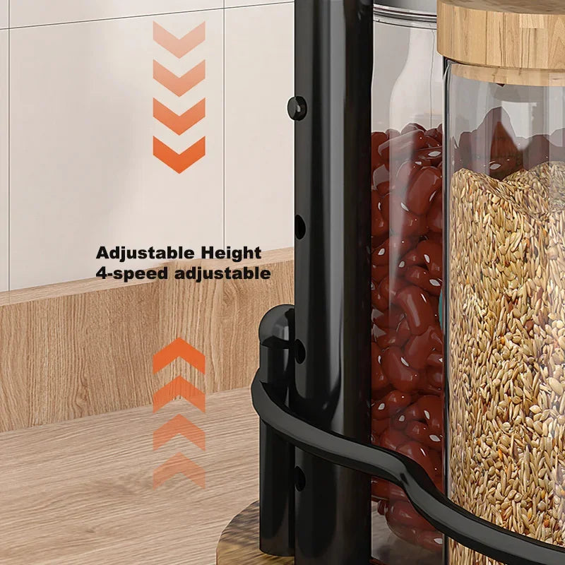 Condiment storage rack