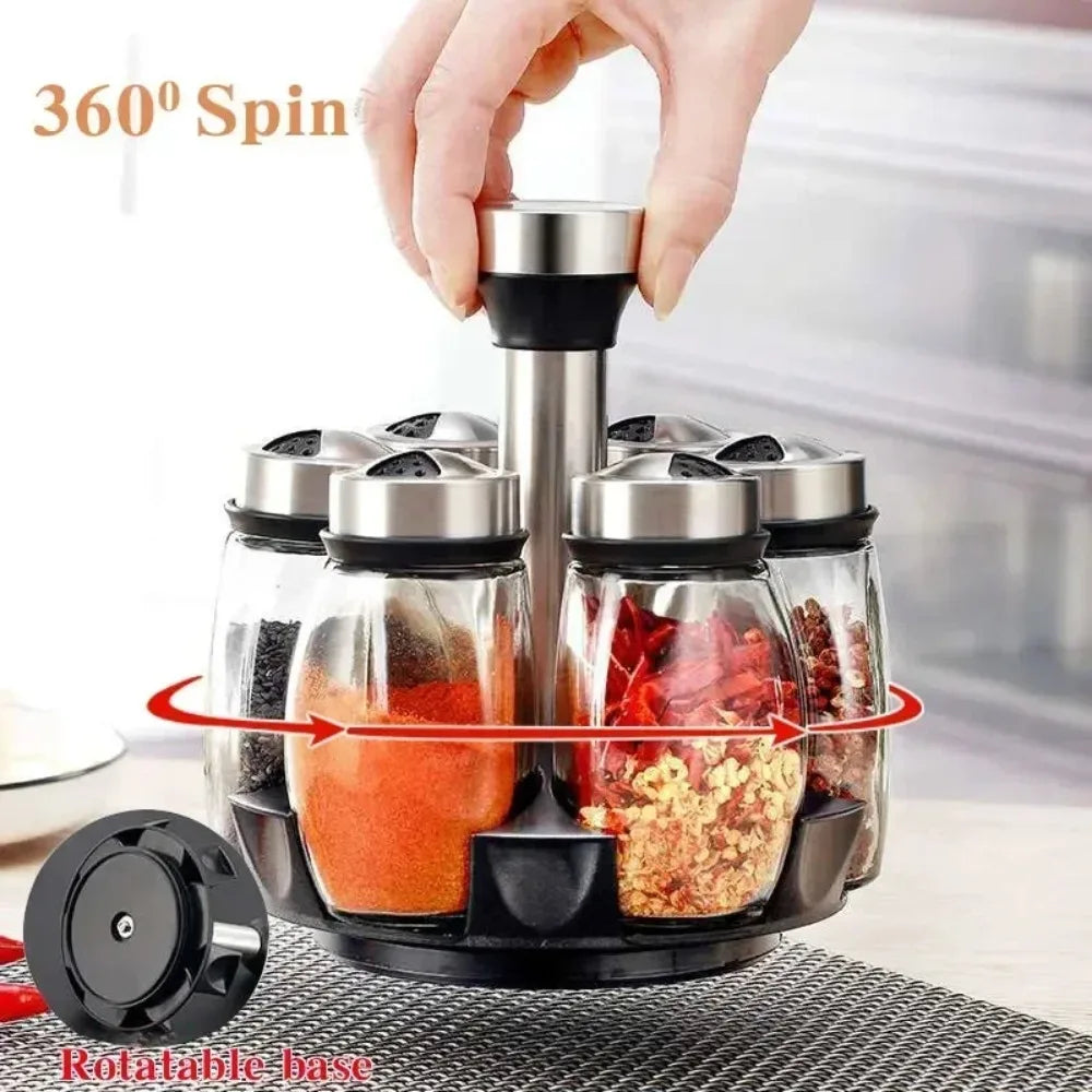 Compact spice rack for small kitchens