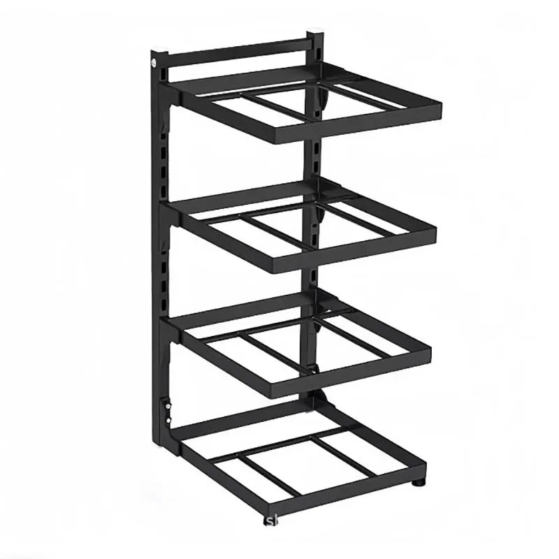 Multi Layer Over Sink Kitchen Rack – Pot, Pan & Utensil Organizer Shelf for Cabinets & Countertops