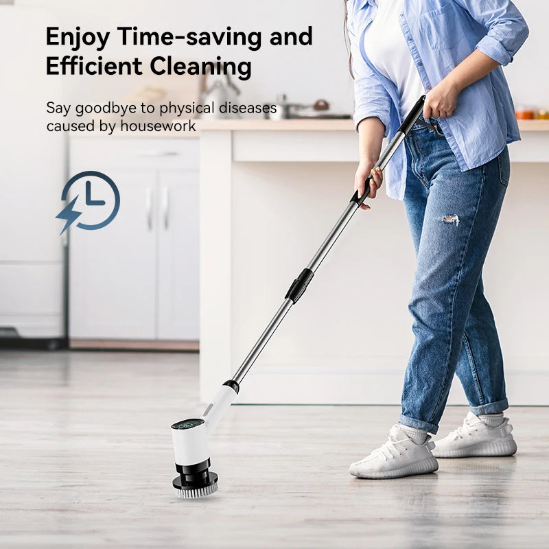 tile cleaning electric brush