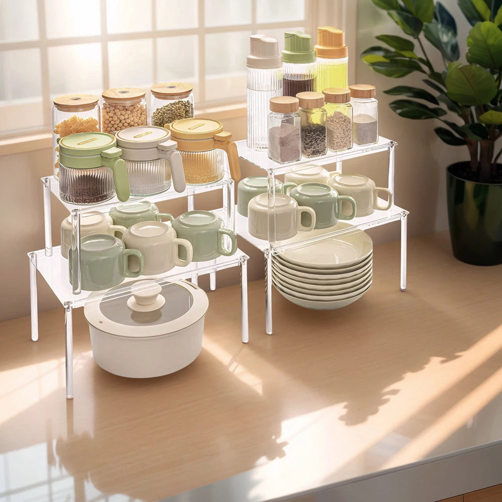 countertop shelf for dishes

