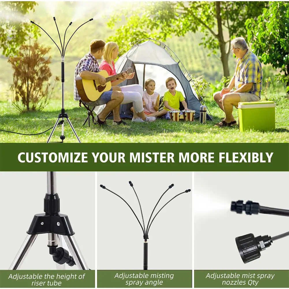 stainless steel misting stand