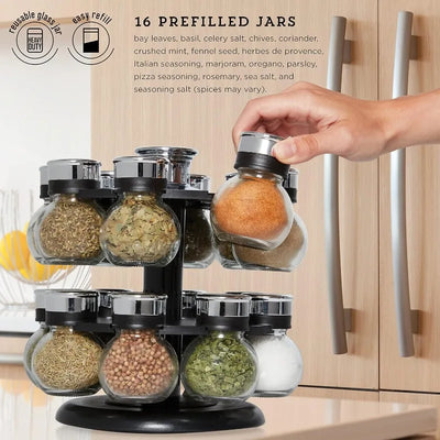 16-jar spice carousel