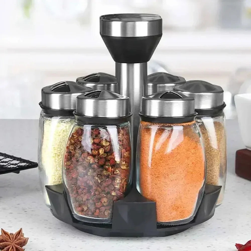 Kitchen spice storage rack