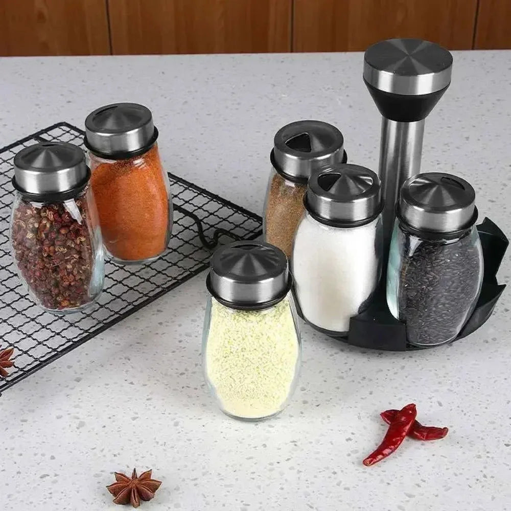 Kitchen spice storage rack