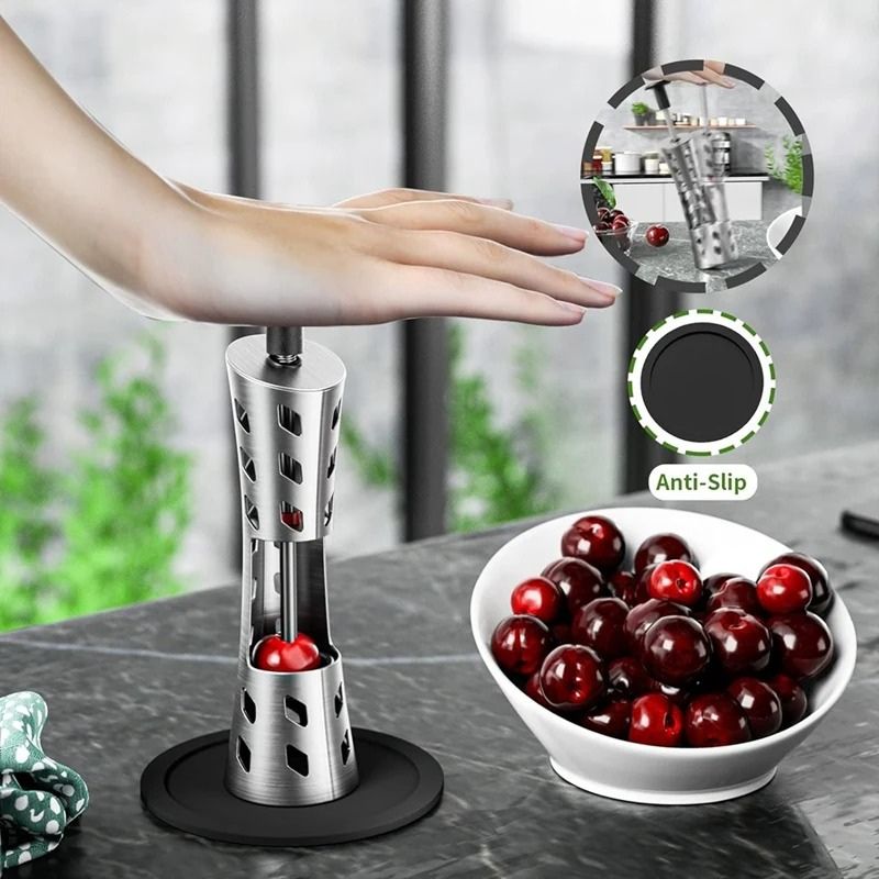durable cherry pitter tool
