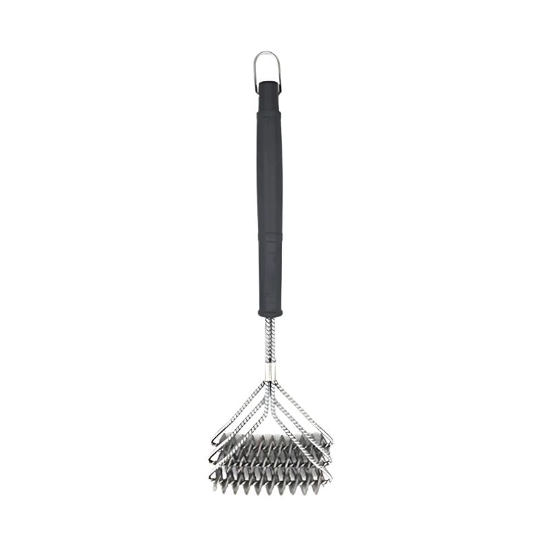 Stainless Steel Grill Brush & Scraper – BBQ Cleaner for All Grills