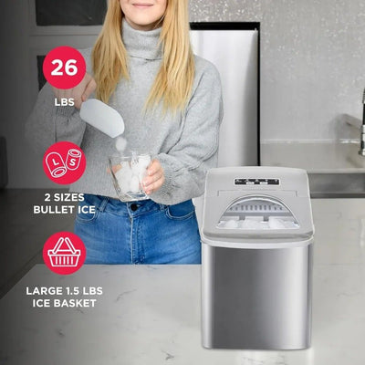 ice maker with digital controls