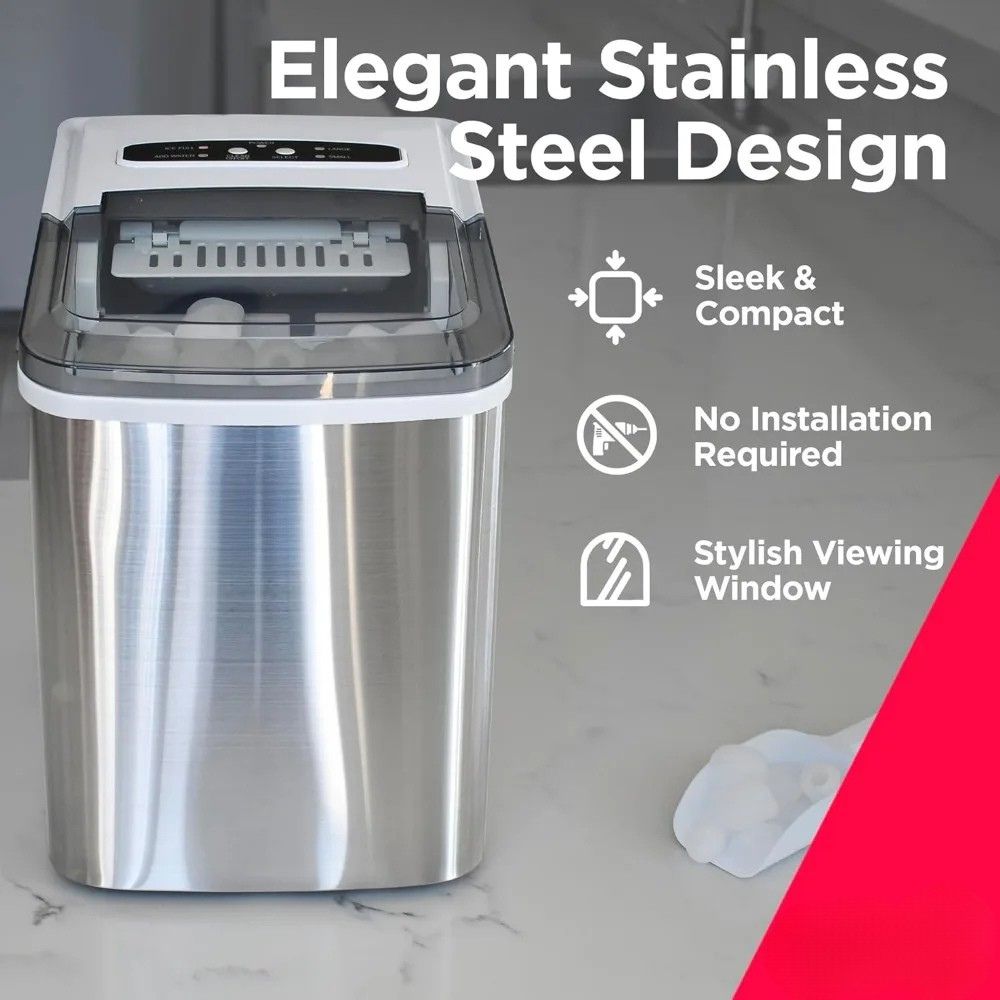 dual size ice cube maker