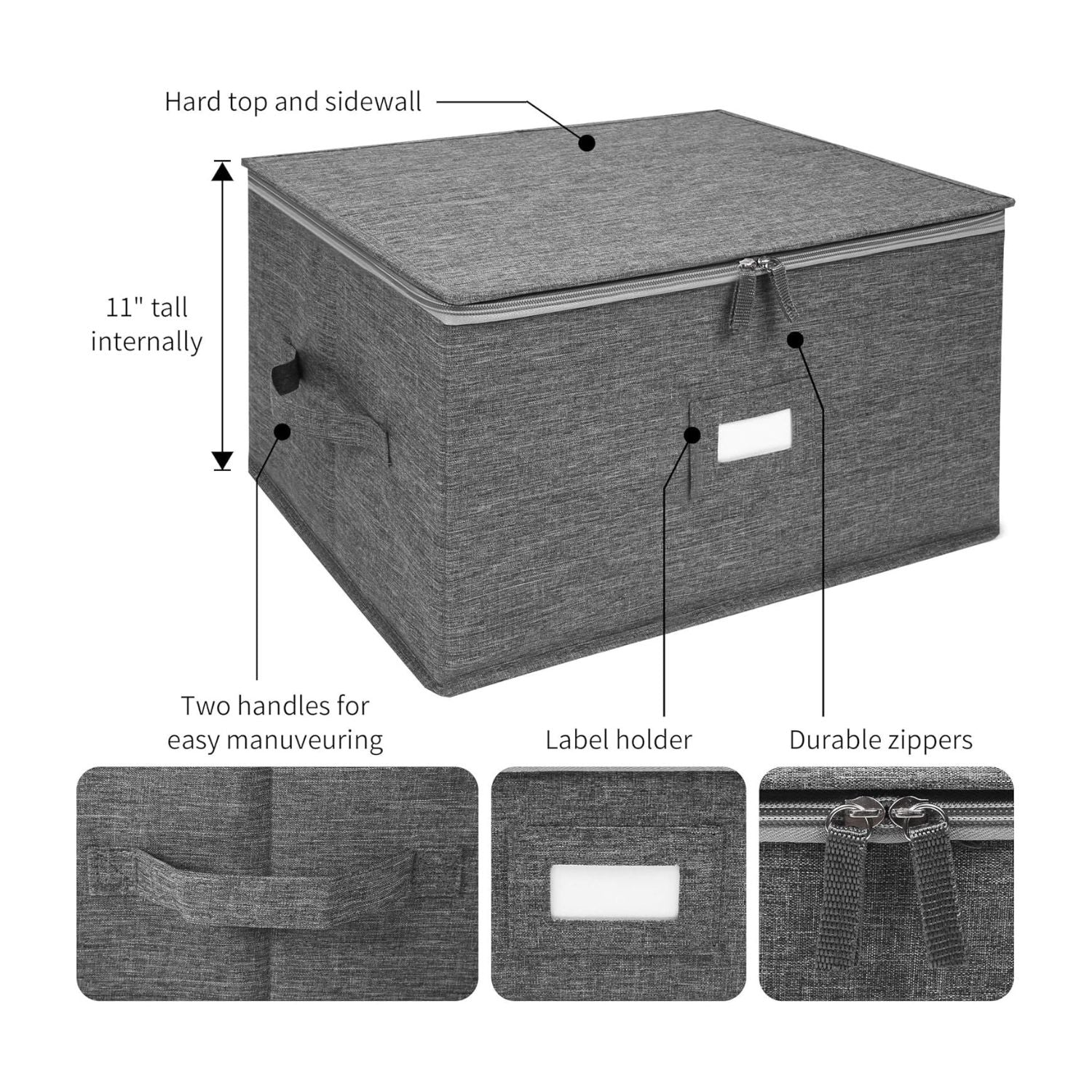 Durable Glass Storage Box