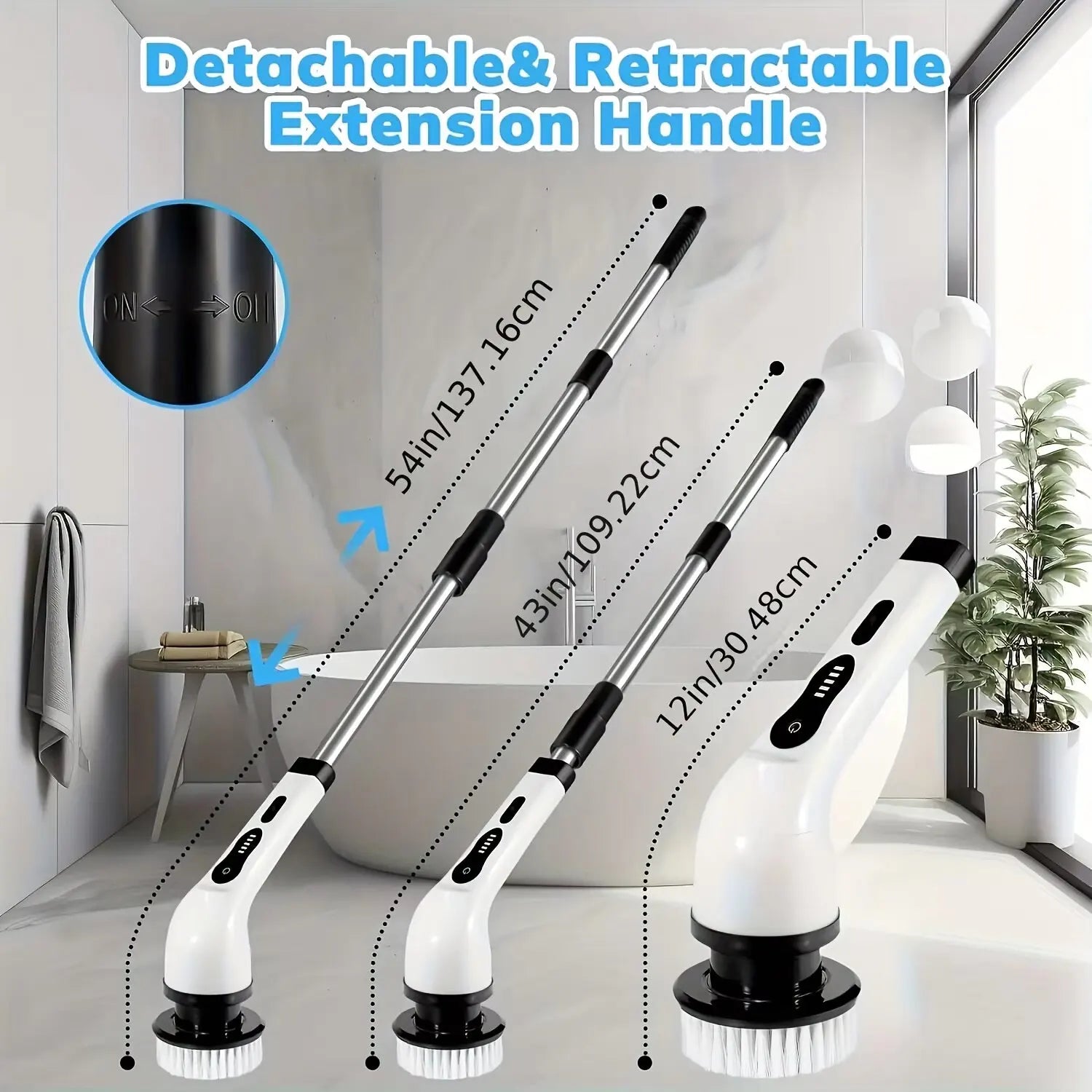 cordless cleaning brush

