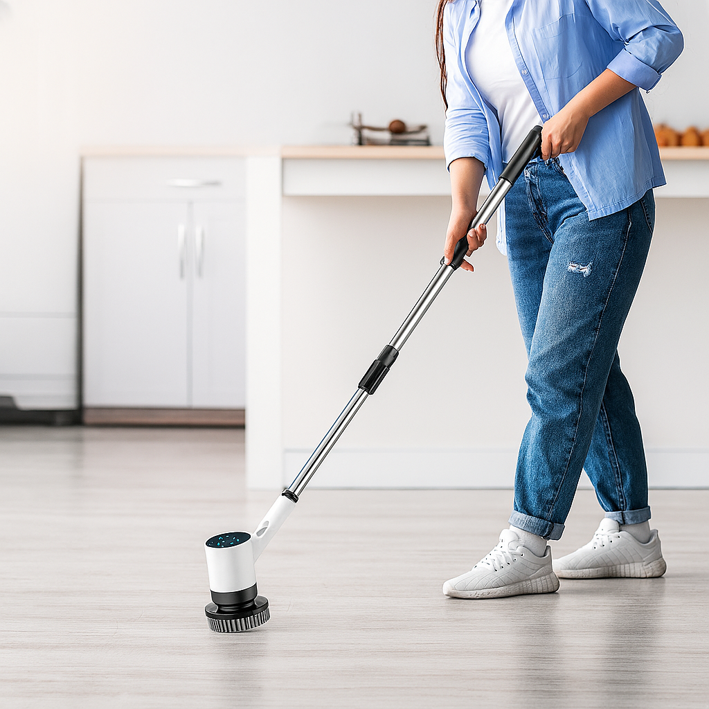 Cordless Spin Scrubber - Floor, Tile & Tub Cleaning
